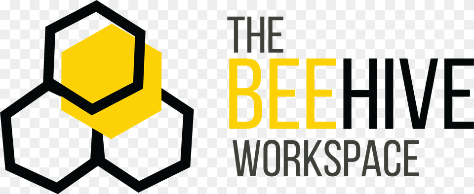 The Beehive Workspace Glass Is Always Full, Logo, Sign, Symbol Png Image
