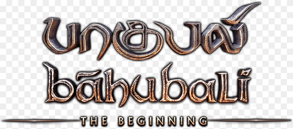 The Beginning Bahubali Movie Title In Tamil, Book, Publication, Text Free Png Download