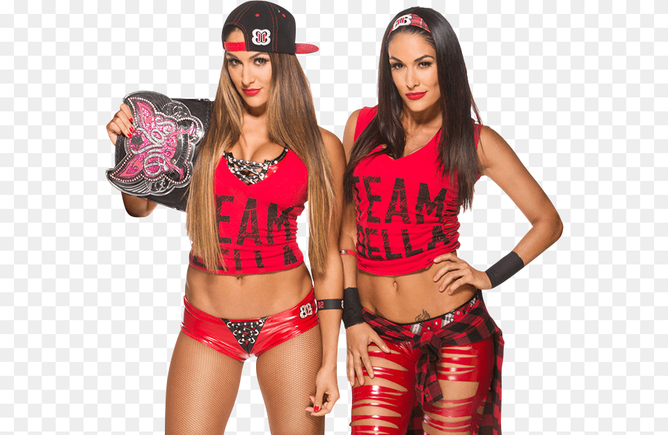 The Bella Twins Wallpaper Wwe Nikki Bella Brie Bella, Baseball Cap, Cap, Clothing, Hat Png