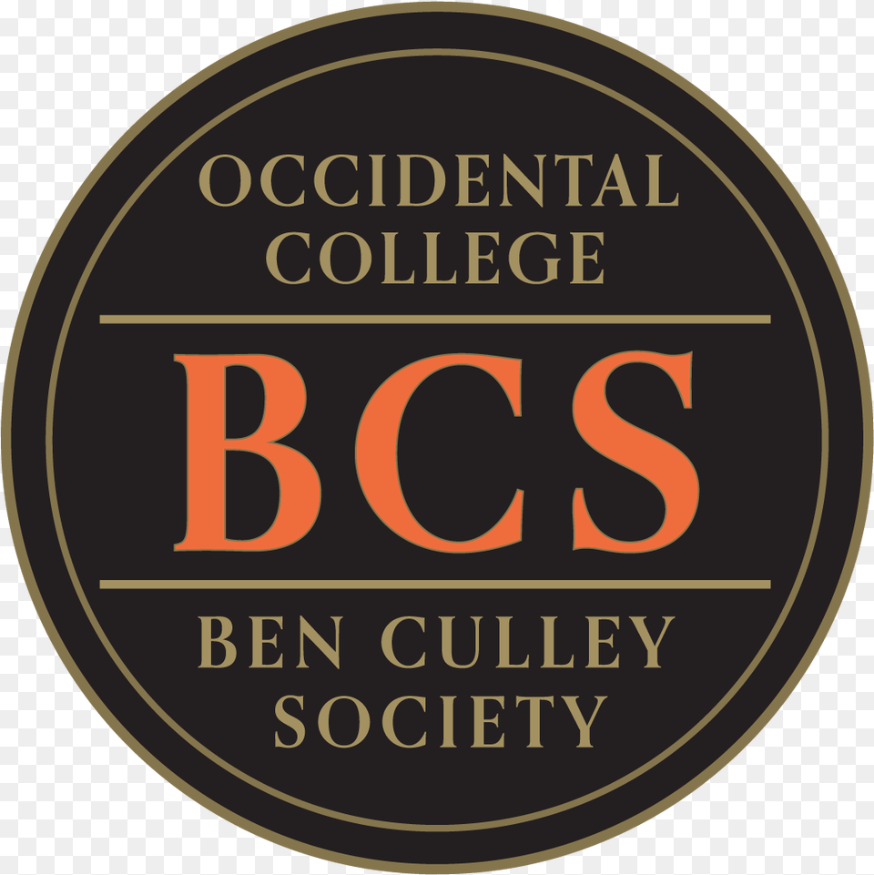 The Ben Culley Society Occidental College Logo, Book, Disk, Publication, Coin Free Png Download
