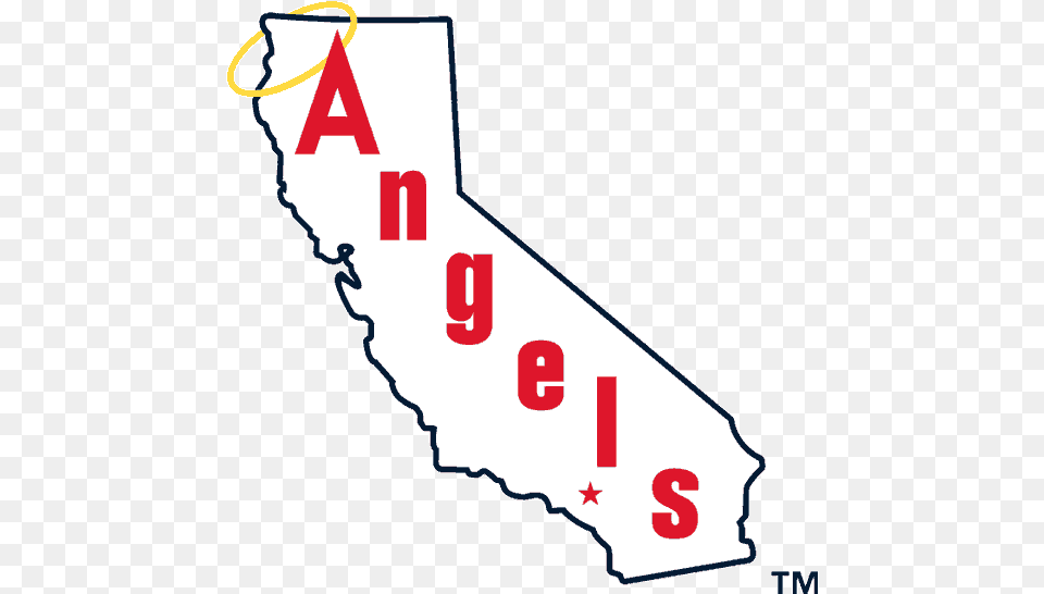 The Best And Worst Major League Baseball Logos Al West Los Angeles Angels Of Anaheim, Text, Number, Symbol Png