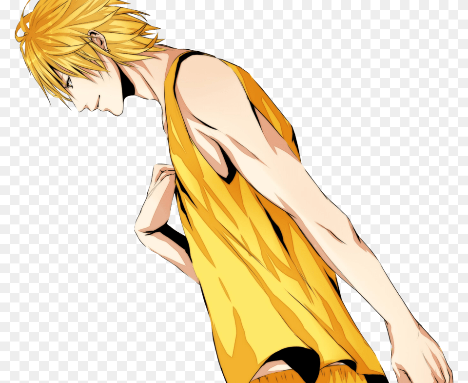 The Best Anime Character With Blonde Hair Ryota Kise, Publication, Book, Comics, Adult Free Png Download