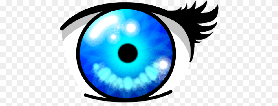 The Best Anime Eye Anime Crystal Blue Eyes Transparent Anime Eye, Sphere, Disk, Contact Lens Png Image