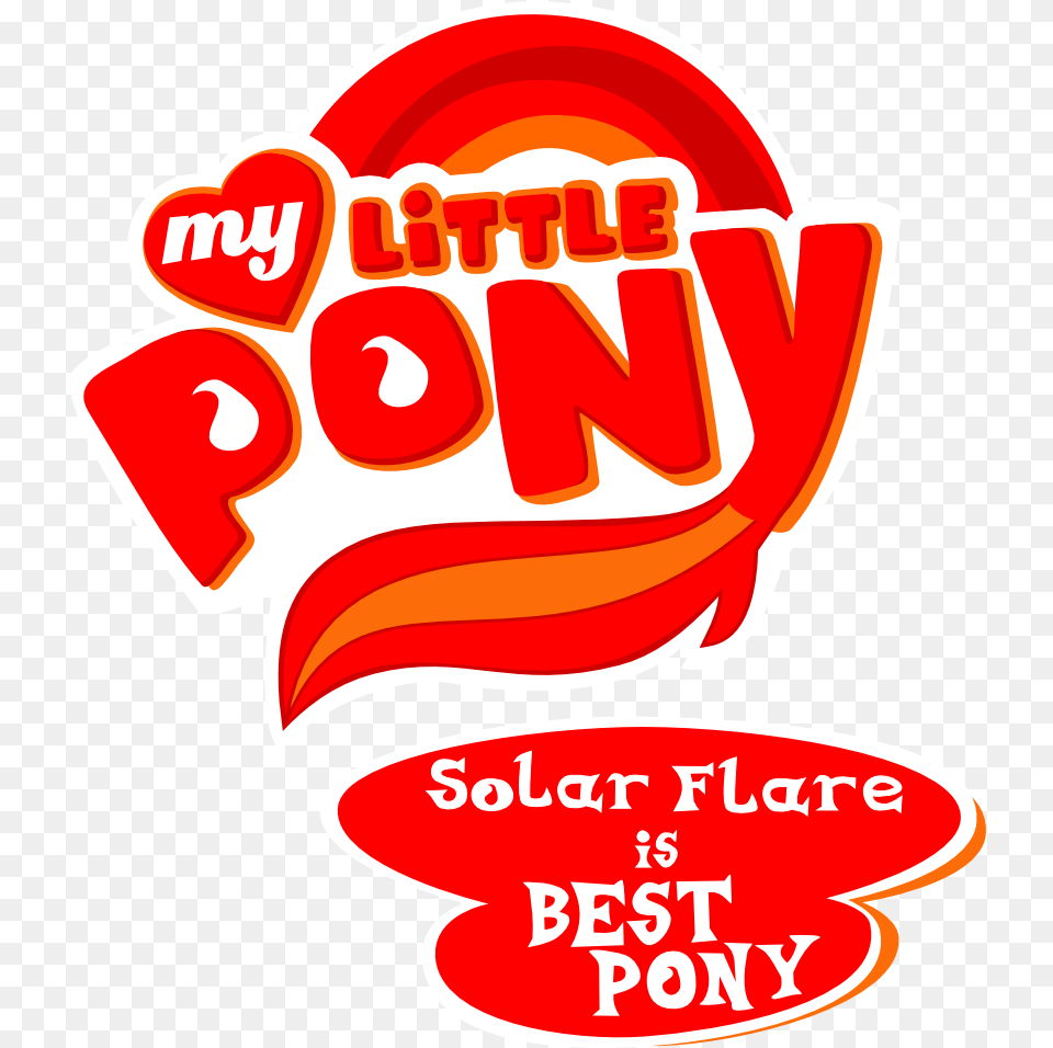 The Best Fire Pony In World Solar Flare Photo My Little Pony Friendship, Sticker, Logo, Dynamite, Weapon Png Image