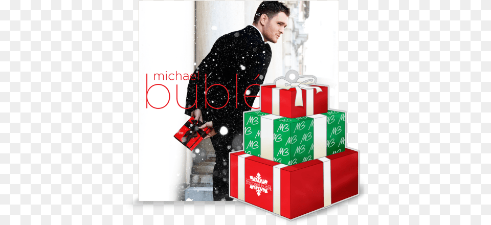 The Best Music Michael Buble Christmas, Adult, Male, Man, Person Free Png Download