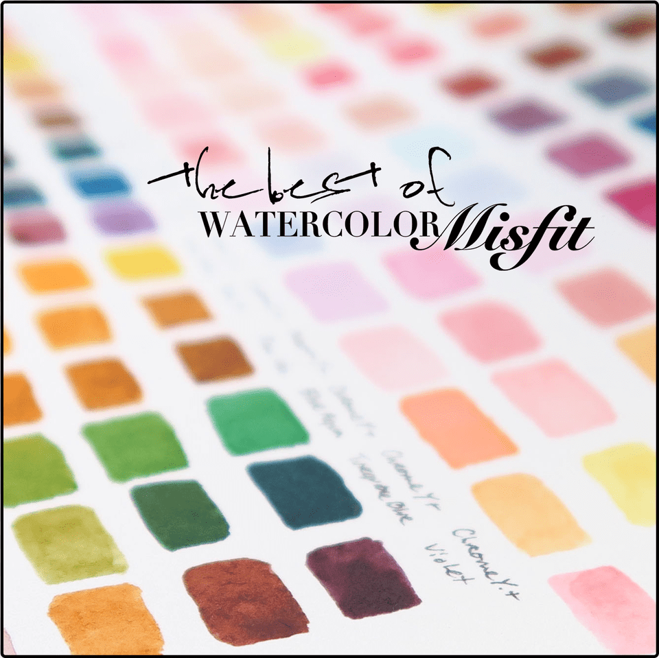 The Best Of Watercolor Misfit Paper, Paint Container, Palette Free Png