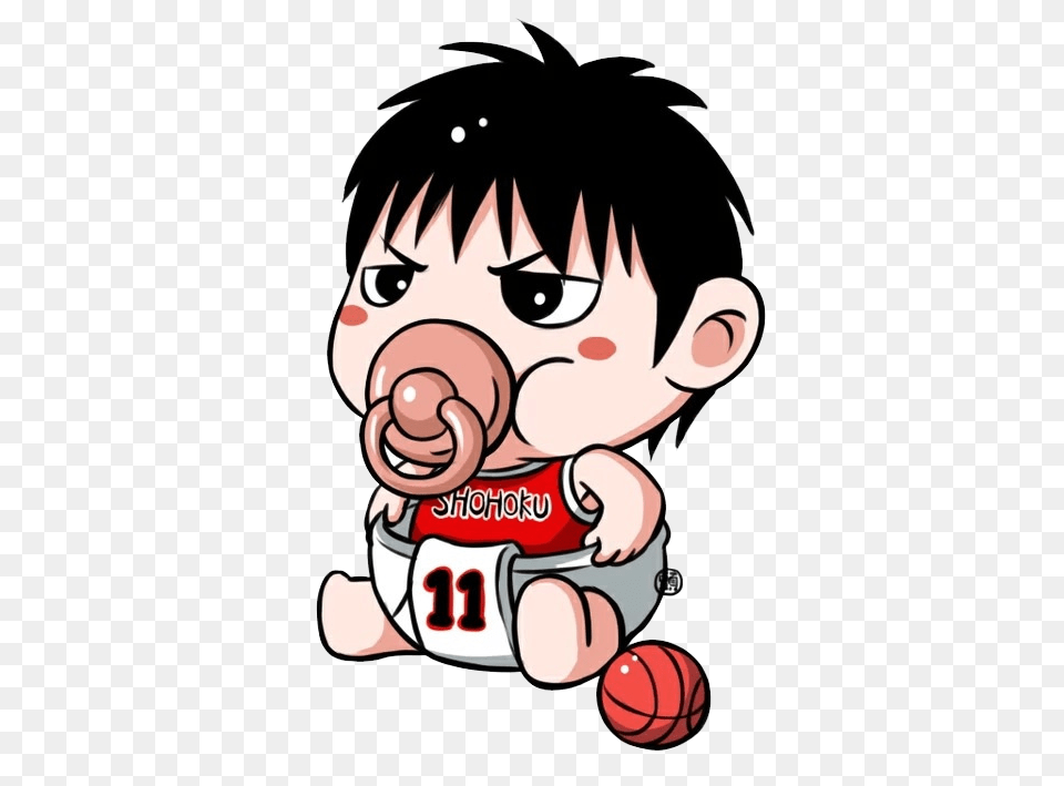 The Best Slam Dunk Characters Youtube Slam Dunk Cartoon Fib Art, Baby, Person, Face, Head Free Png Download