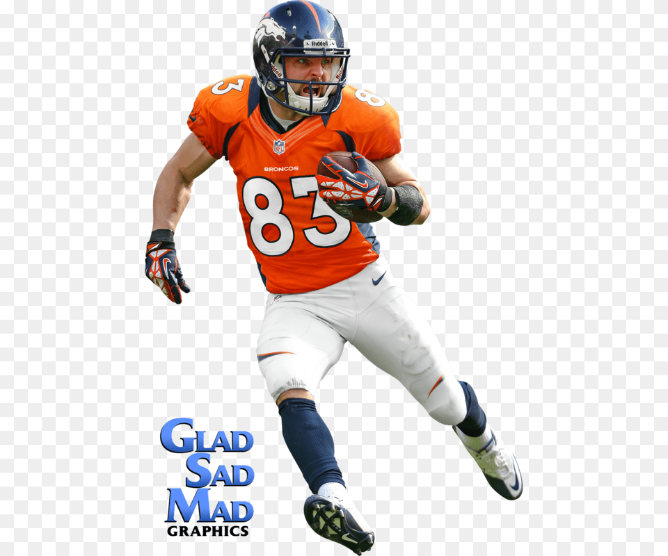 The Best Wes Welker In A Broncos Uniform I39ve Seen Sprint Football, American Football, Playing American Football, Person, Helmet Png Image