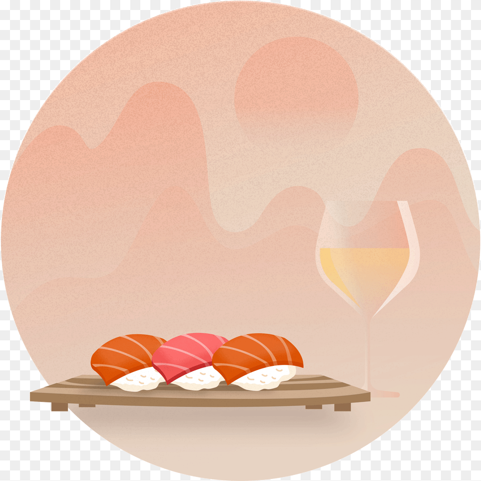 The Best Wine Pairings For Sushi Macaroon, Dish, Food, Meal, Egg Free Png