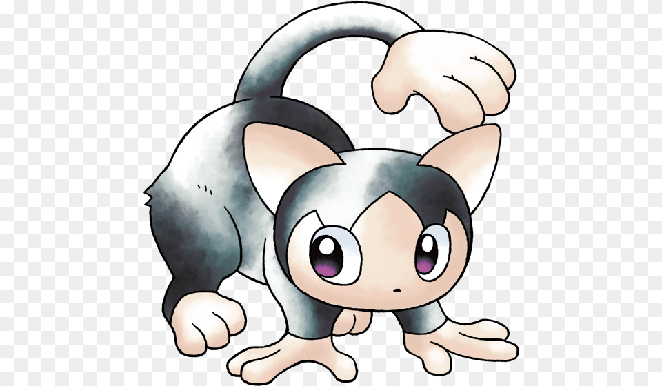 The Beta Design That Would Become Aipom Cartoon, Plush, Toy, Animal, Bear Png