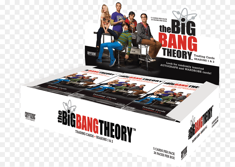 The Big Bang Theory Trading Cards Seasons 1 Amp Big Bang Theory Rnleri, Advertisement, Poster, Adult, Person Free Png