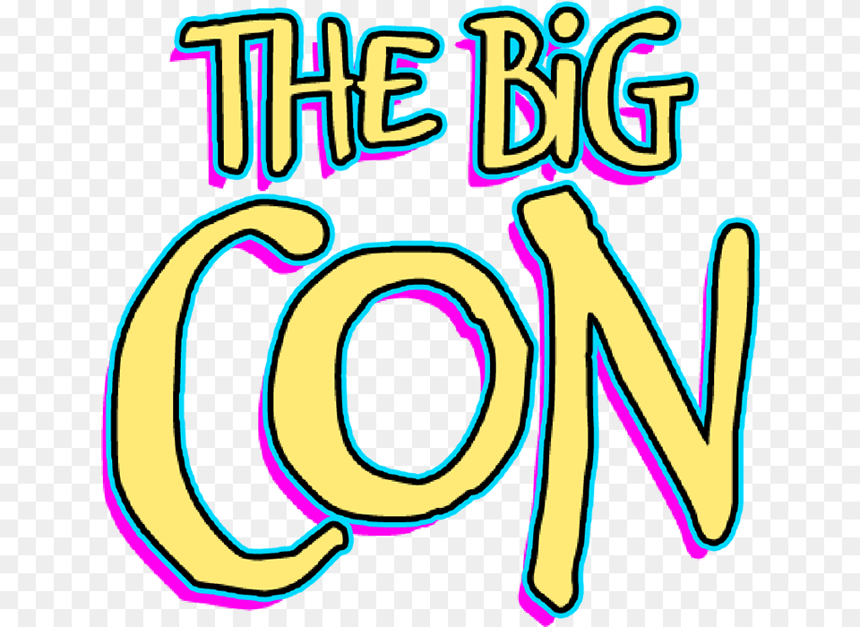 The Big Con Dot, Light, Neon, Text Free Transparent Png