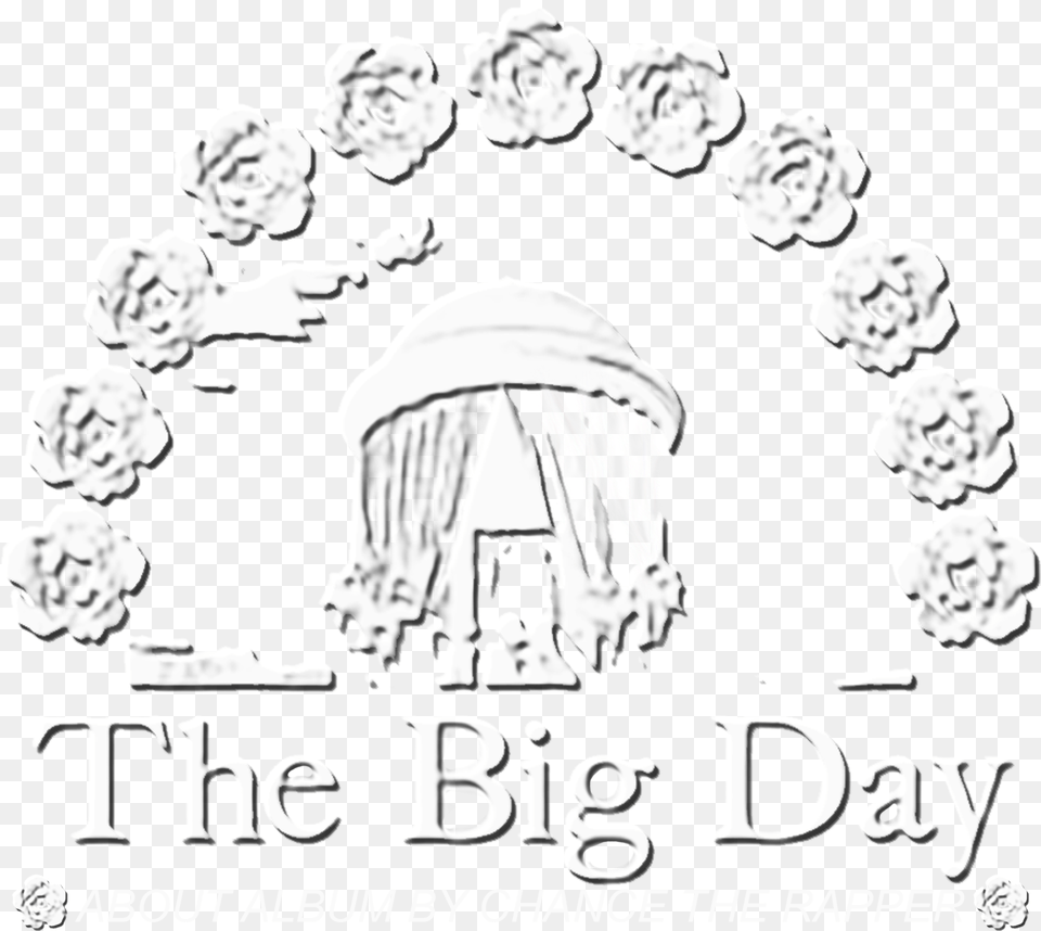 The Big Day Chance Rapper T Shirts Illustration, Person, Flower, Plant, Rose Free Png Download