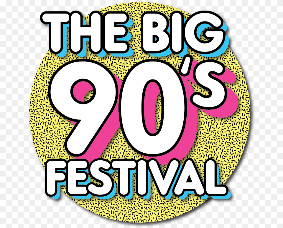 The Big Nineties Festival Big Nineties Festival Lincoln, Number, Symbol, Text Png Image