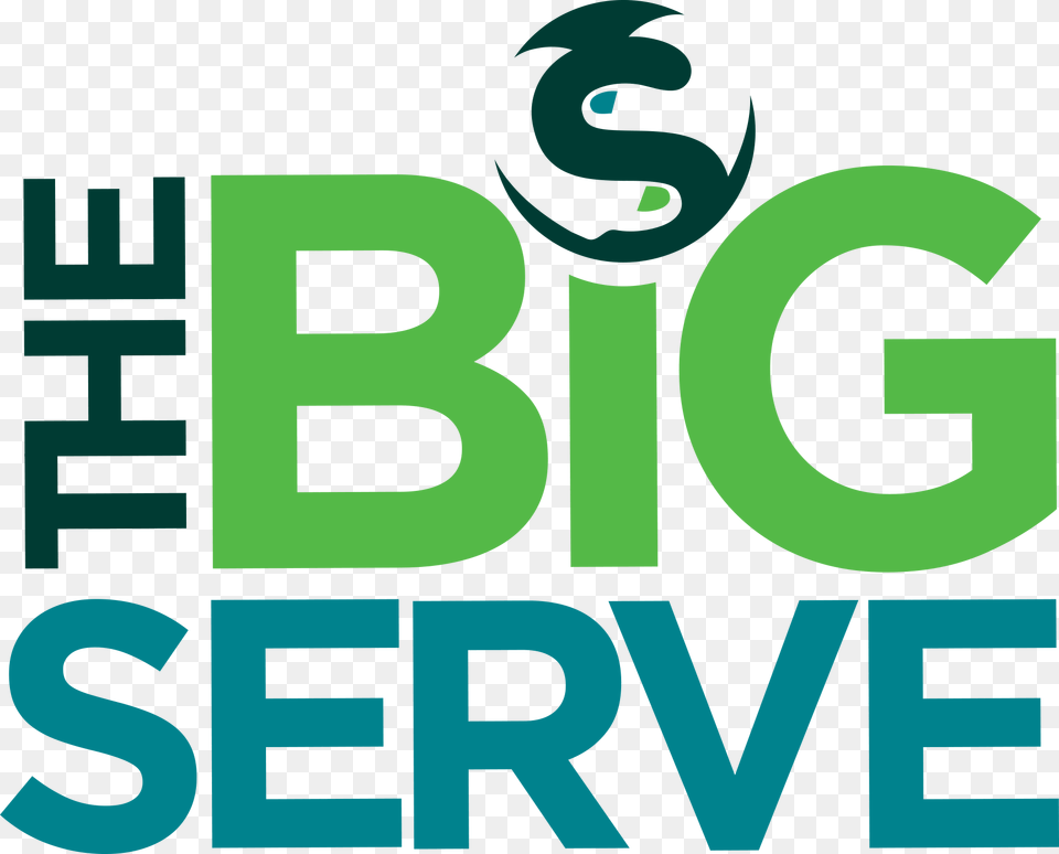 The Big Serve Mke Graphic Design, Green, Text, Number, Symbol Png Image
