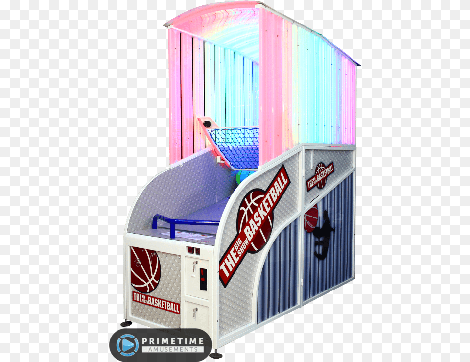 The Big Show Basketball Big Show, Arcade Game Machine, Game, Indoors, Person Free Png Download