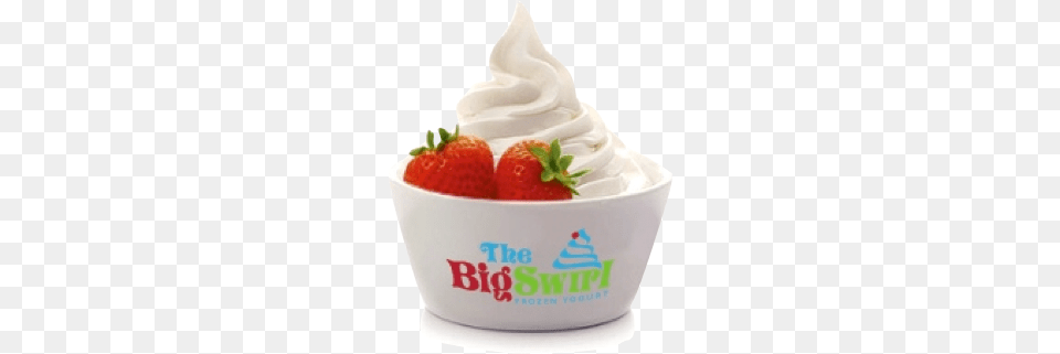 The Big Swirl Frozen Yogurt Yumamom, Cream, Dessert, Food, Frozen Yogurt Free Png Download