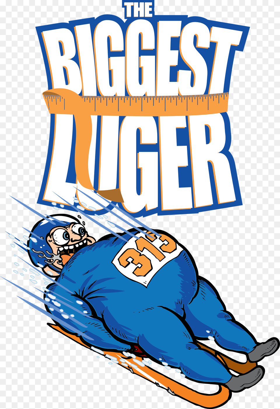 The Biggest Luger Biggest Loser, Sled, Baby, Person, Clothing Png Image