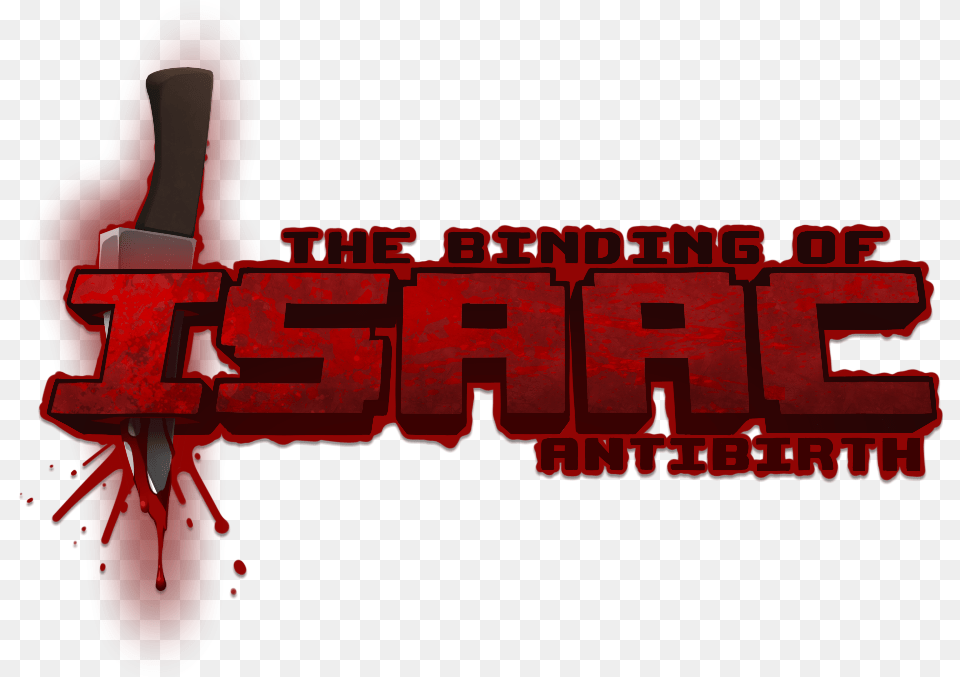 The Binding Of Isaac The Binding Of Isaac Binding Of Isaac Repentance Logo, Maroon, Dynamite, Weapon Free Png Download