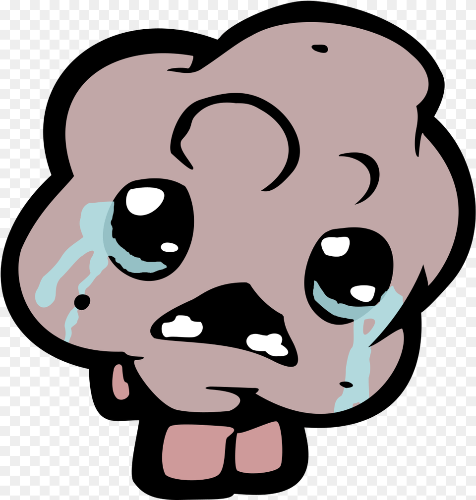 The Binding Of Video Game Binding Of Isaac Sad Monsters, Baby, Person, Face, Head Png Image