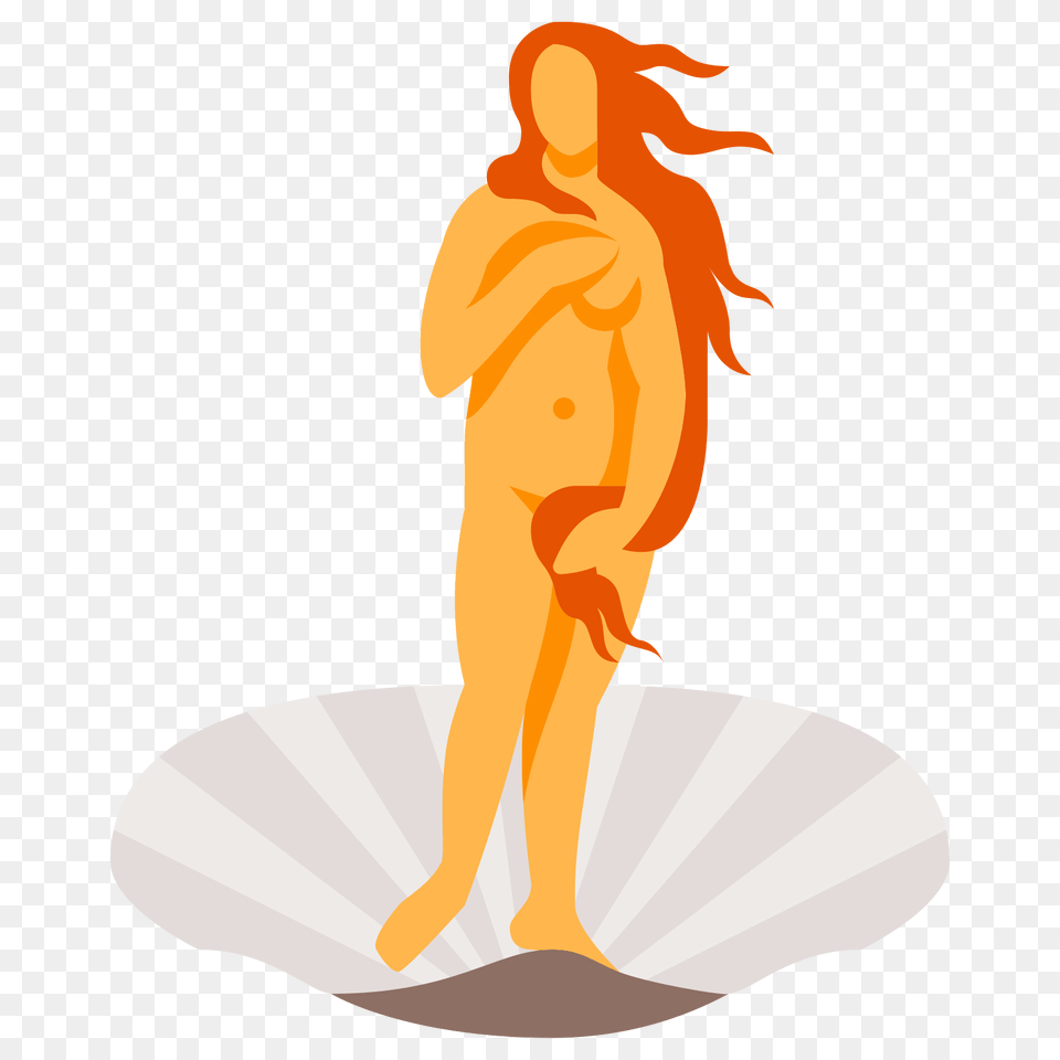 The Birth Of Venus Icon, Person Png Image