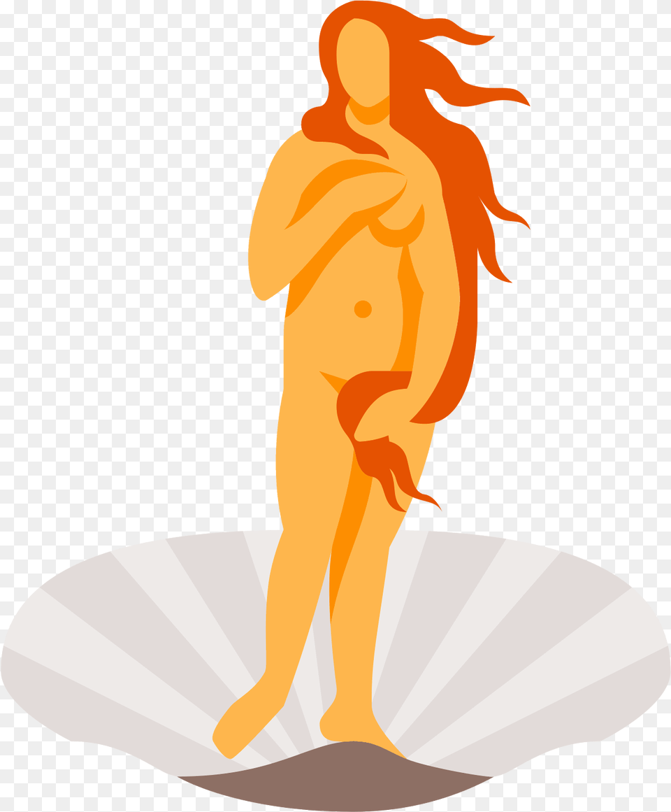 The Birth Of Venus Icon Birth Of Venus Icon, Person Free Transparent Png