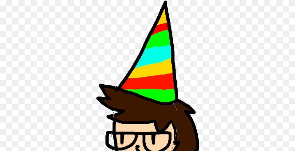 The Birthday Boy Dwight U2014 Dead By Daylight Clip Art, Clothing, Hat, Party Hat, Person Free Png