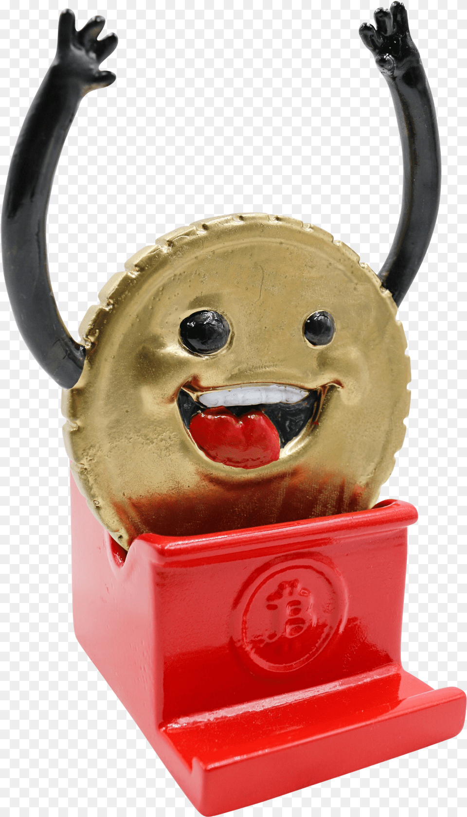The Bitcoin Rollercoaster Guy Stuffed Toy, Face, Head, Person, Trophy Free Png