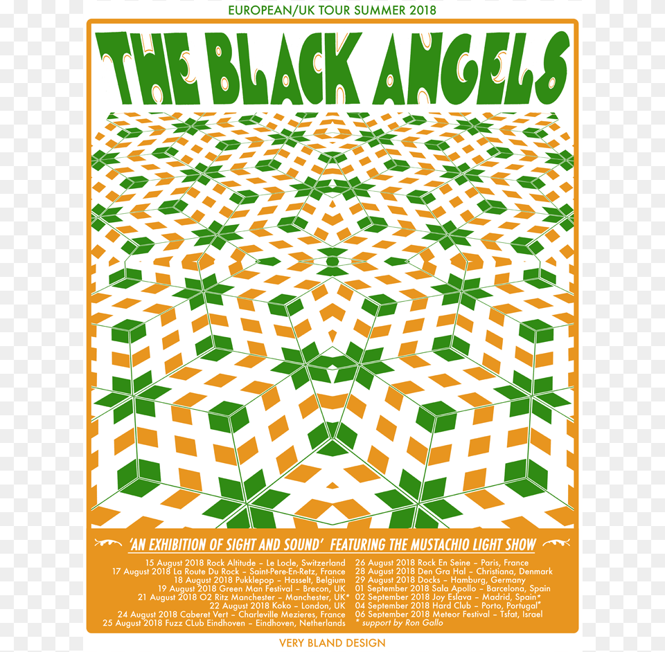 The Black Angels Black Angels 2018 Tour, Advertisement, Poster, Animal, Reptile Png