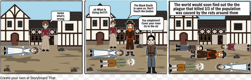 The Black Death Cartoon, Book, Comics, Publication, Person Png Image