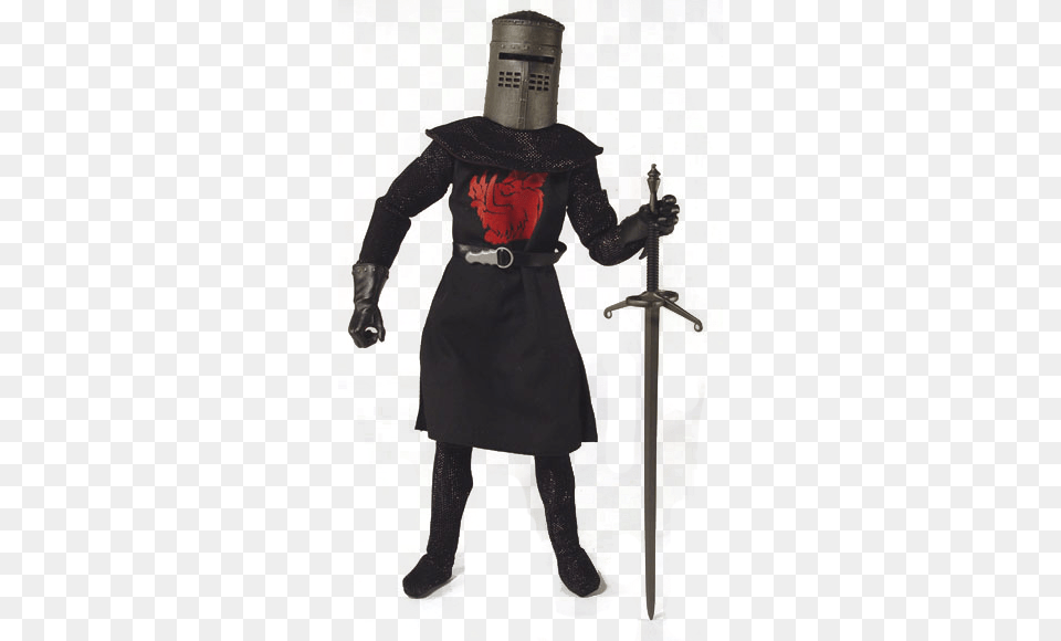 The Black Knight Monty Python Dark Knight Costume, Adult, Person, Female, Woman Png