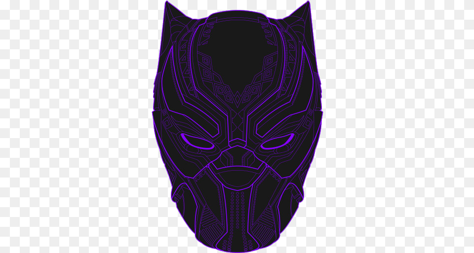 The Black Panther Illustration, Emblem, Symbol, Pattern Png