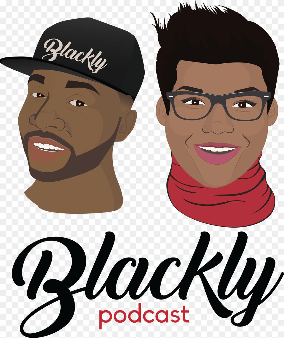 The Blackly Podcast Ep Cartoon, Head, Hat, Person, Photography Free Png Download