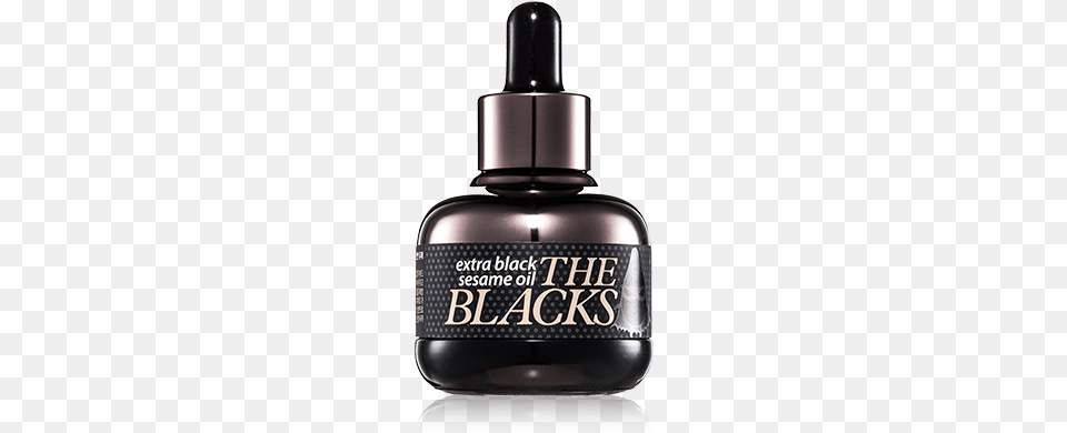 The Blacks Extra Black Sesame Oil Banila Co The Blacks Extra Black Sesame Oil 30ml, Bottle, Ink Bottle Png Image