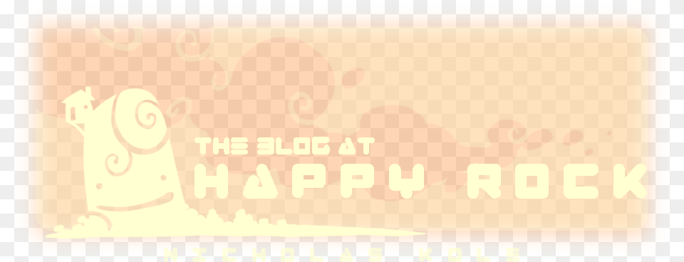 The Blog At Happy Rock Illustration, Art, Graphics, Text Png Image