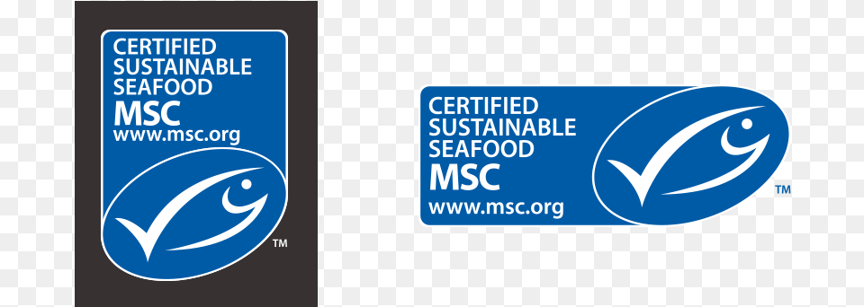 The Blue Msc Fish Tick Format Vertical And Horizontal Marine Stewardship Council, Sign, Symbol, Text Png