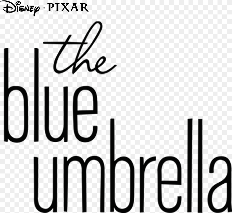 The Blue Umbrella Pixar The Blue Umbrella Logo, Text Free Png Download