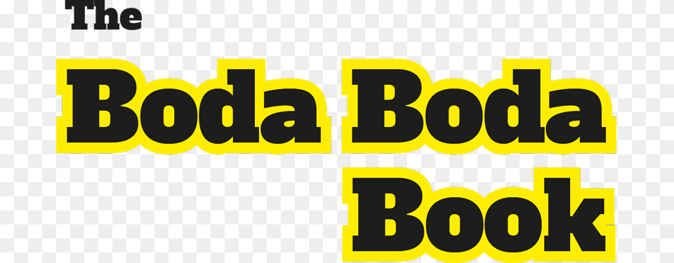 The Boda Boda Book Medium, Text Png