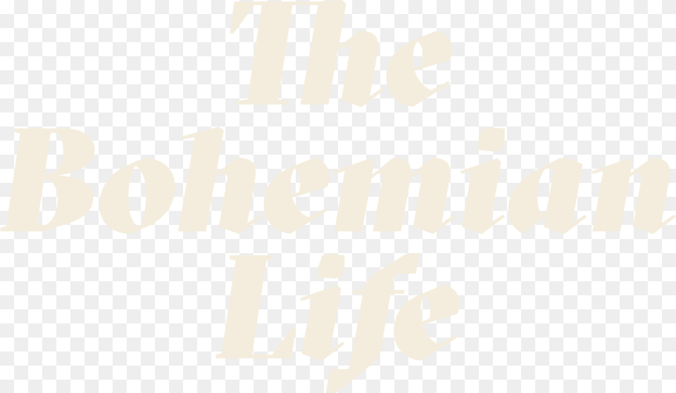 The Bohemian Life Poster, Letter, Text Free Png