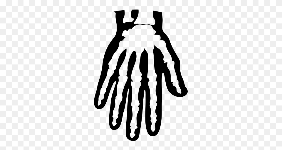 The Bones Of The Hand Bones Chemistry Icon With And Vector, Gray Free Transparent Png