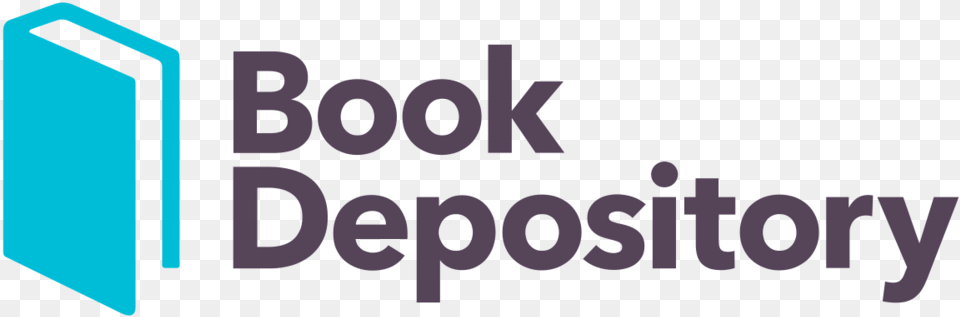 The Book Depository Logo With A Book, Text Png