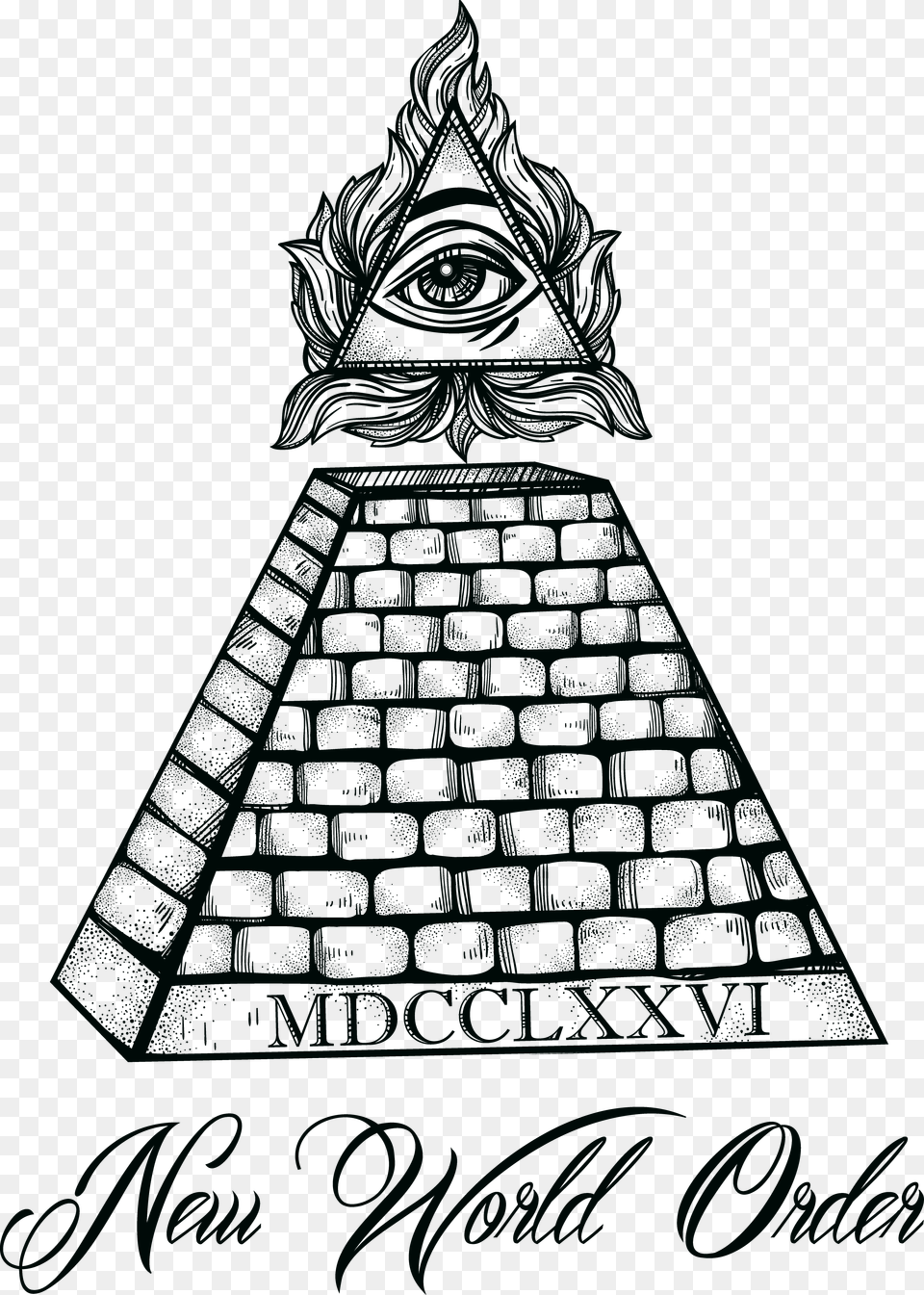 The Book Of Earl Eye Providence Illustration All Seeing Eye Pyramid Tattoo Designs, Triangle Free Transparent Png