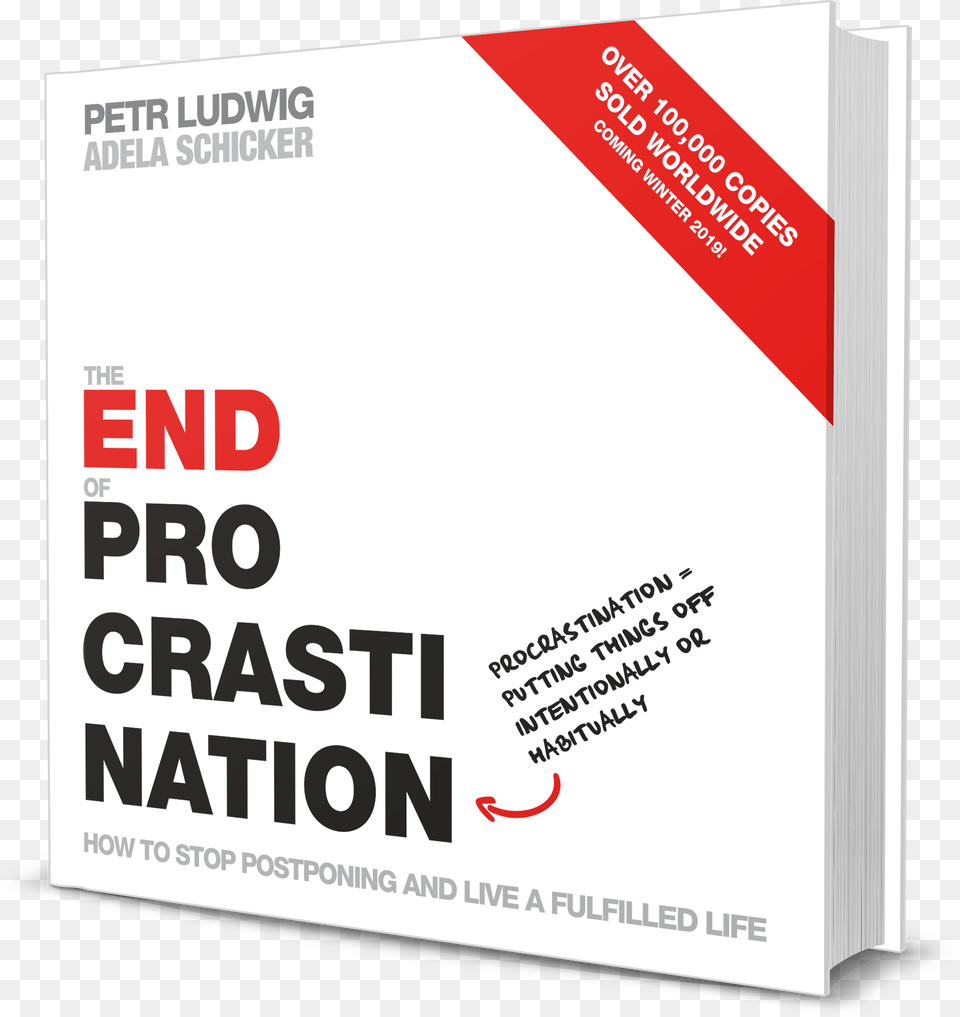 The Book Petr Ludwig End Of Procrastination, Advertisement, Poster Png Image