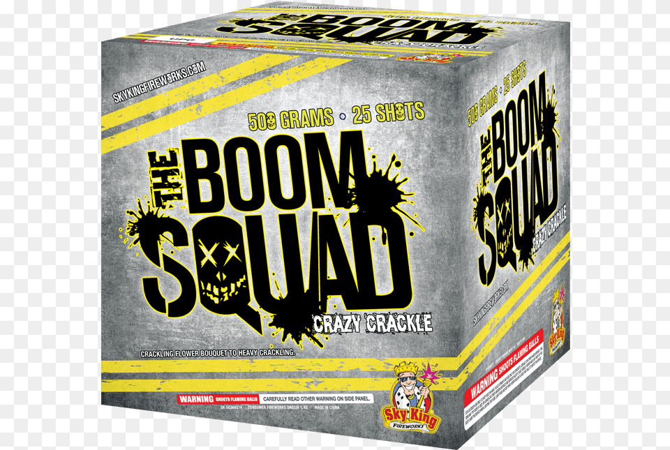 The Boom Squad Crackle, Box, Person, Cardboard, Carton Free Png Download