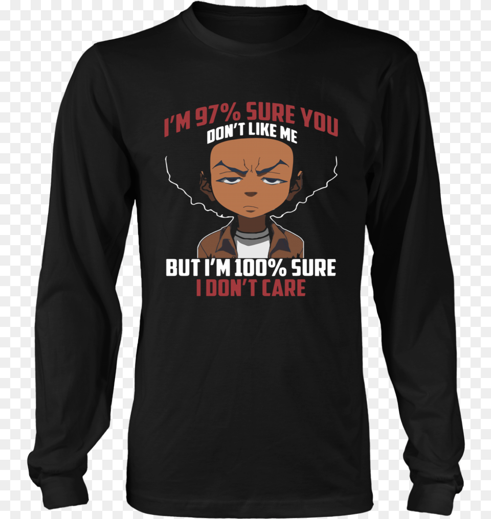 The Boondocks Shirts I39m 97 Percent Sure You Dont Like Science Related Christmas Shirts, T-shirt, Sleeve, Long Sleeve, Clothing Free Transparent Png
