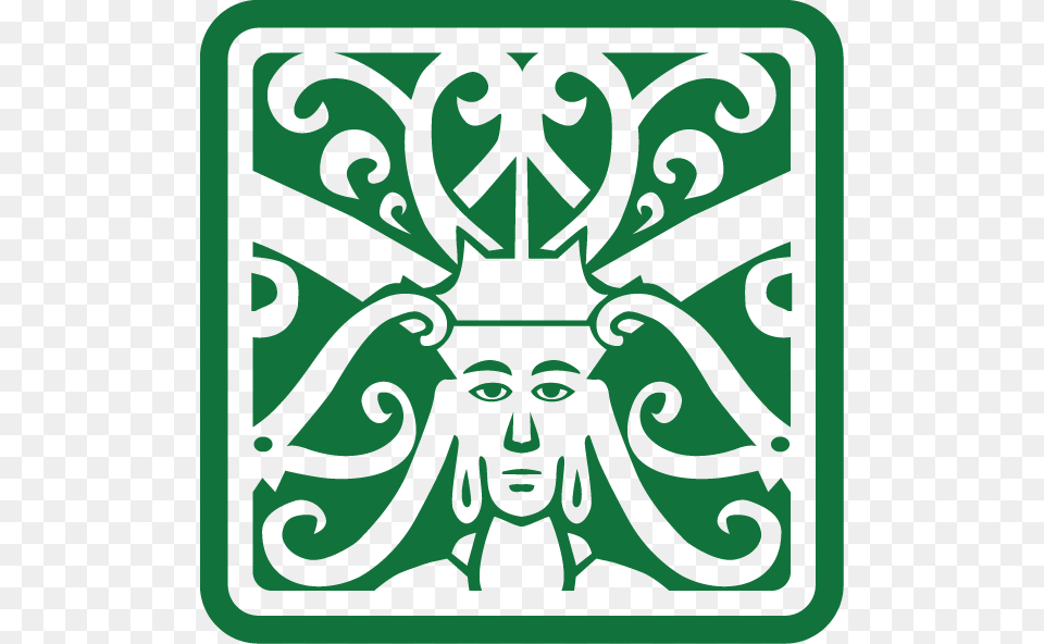 The Borneo Project Icon Green Rgb Emblem, Symbol, Face, Head, Person Png Image