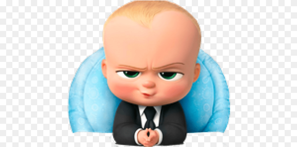 The Boss Baby Clipart Boss Baby In A Suit, Person, Face, Head, Doll Free Png
