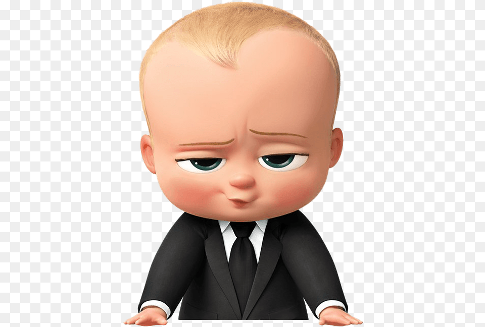 The Boss Baby Movie Baby Boss Hd, Doll, Person, Toy, Formal Wear Free Png Download