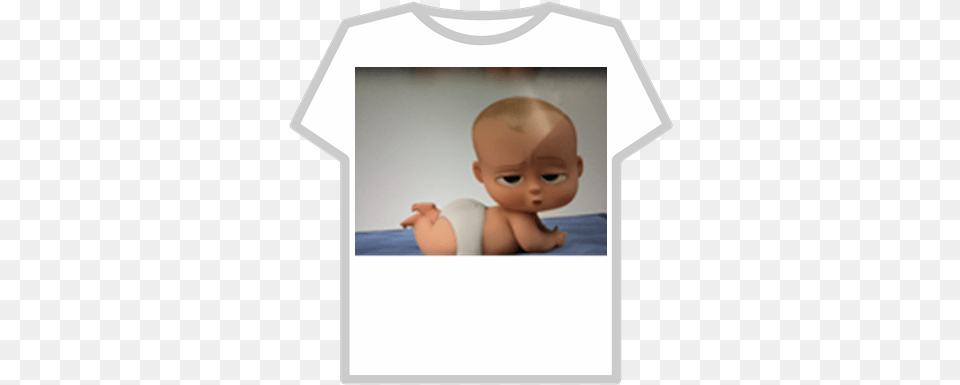 The Boss Baby Roblox Roblox Clever Cover T Shirt, Person, Doll, Toy Free Png Download