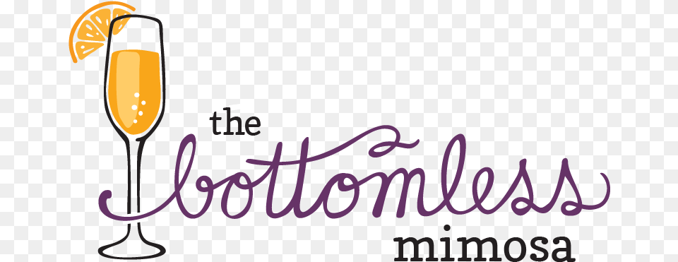 The Bottomless Mimosa Bottomless Mimosa Logo, Glass, Alcohol, Beverage, Cocktail Free Png
